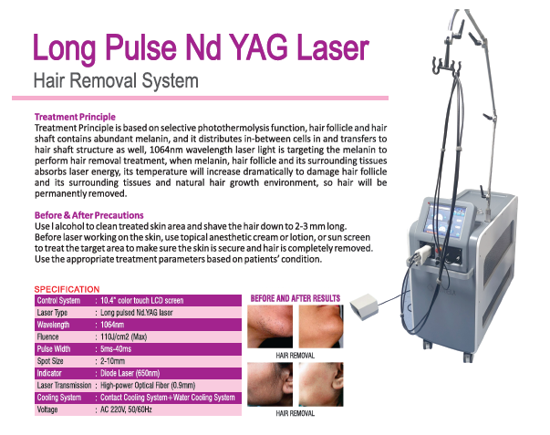 Long Pulse Nd.YAG